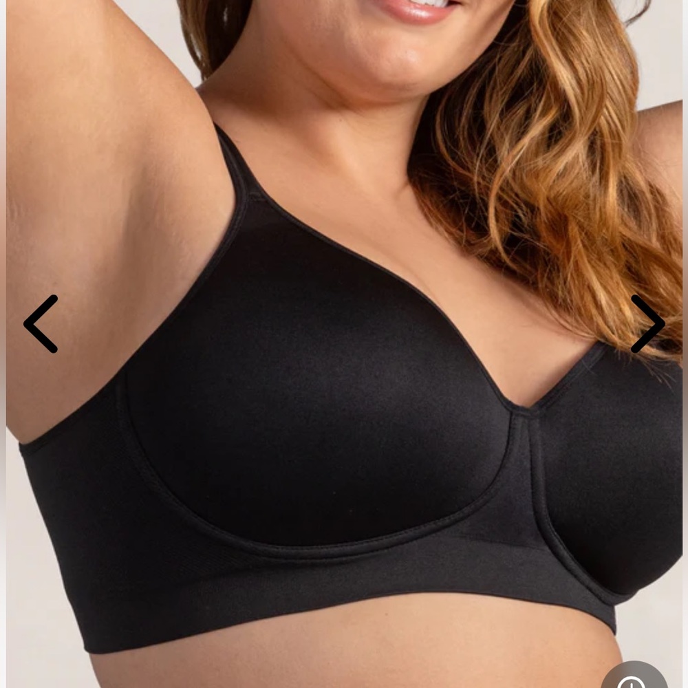 NWT Truekind wireless t shirt bra size M, black - Picture 4 of 8
